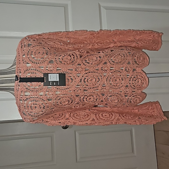 Oliver. o Women Crochet Top Eyalet Blouse SW3522 style Size L Conyon Clay - Picture 5 of 12